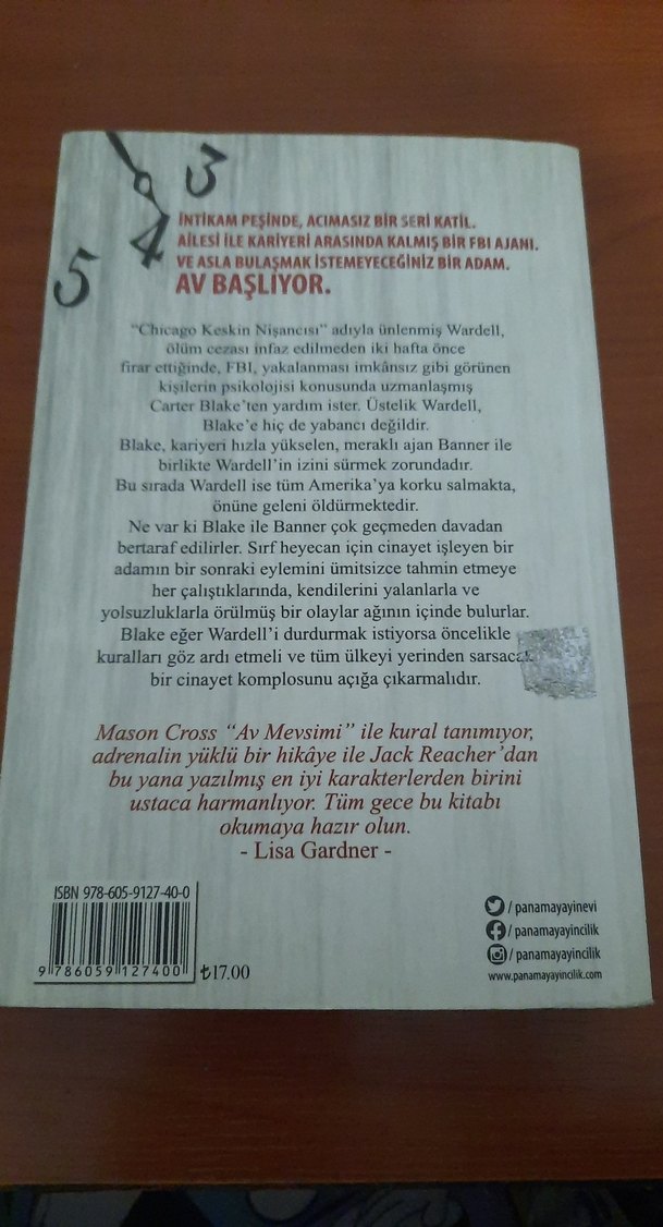 Av Mevsimi - Mason Cross - Görsel 2