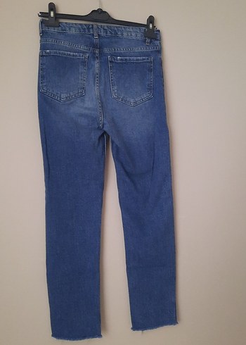 Mavi Normal Boy Denim Kadın Jean - Görsel 4