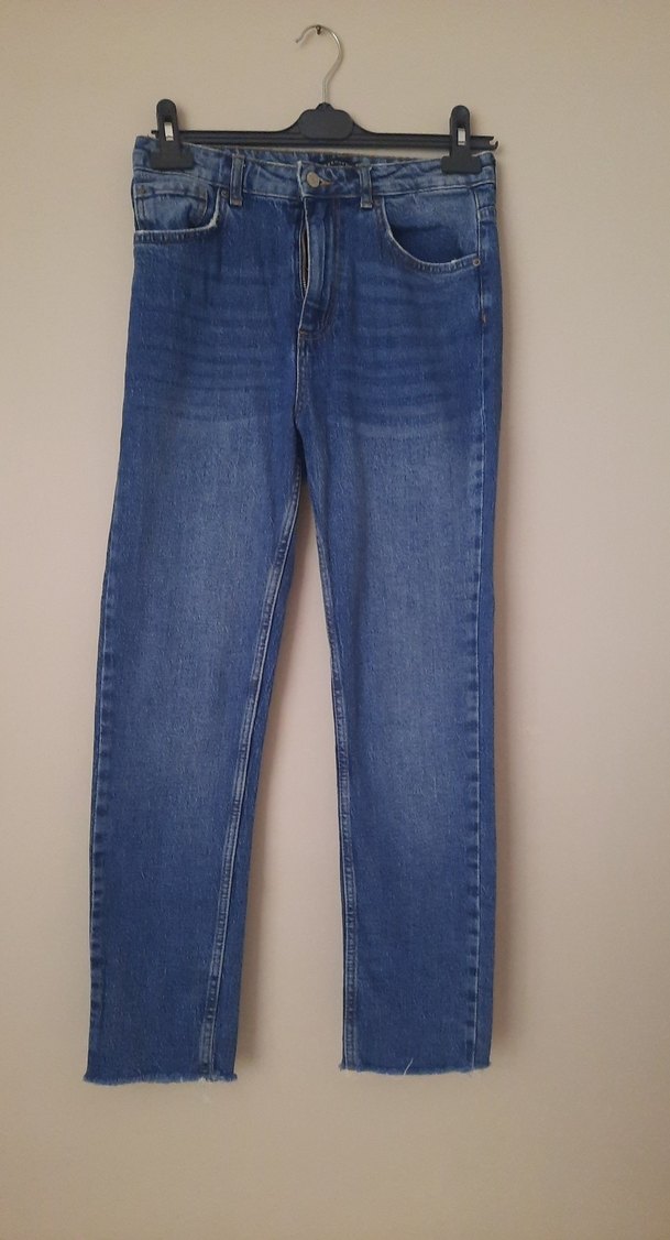 Mavi Normal Boy Denim Kadın Jean - Görsel 2