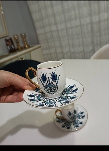 Karaca iznik fincan iki kişilik