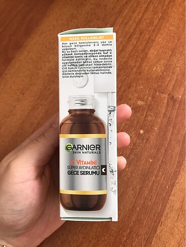 Garnier Garnier c vitamini serum