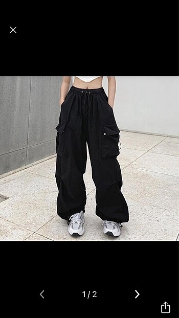 Stradivarius paraşüt pantolon