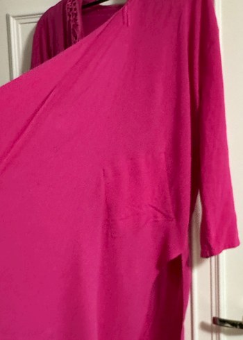 Püsküllü Pembe Kadın Bohem kimono - Görsel 9