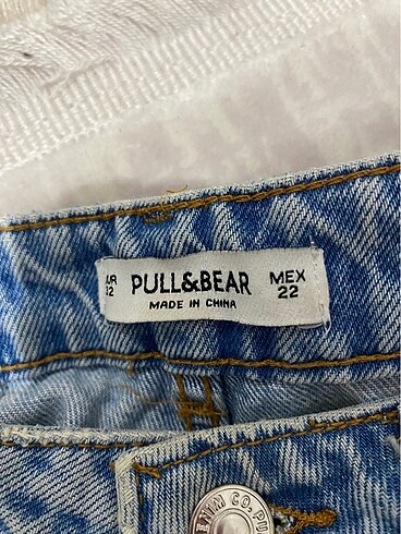 32 Beden mavi Renk Pull and Bear Pantolon