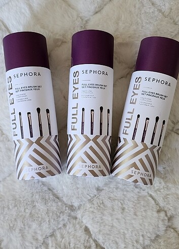 Sephora göz makyaj fırçası set