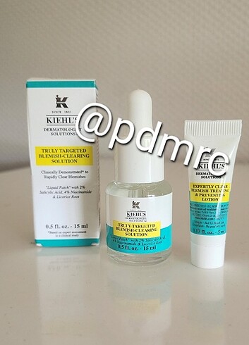kiehl's blemish sivilce karşıtı serum