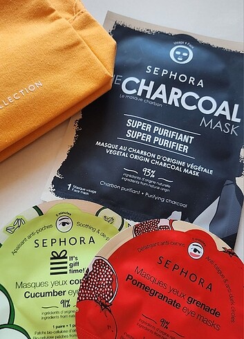 Sephora Sephora maske set makyaj cantasi