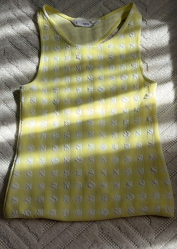 xs Beden Pastel Sarı Batik Desenli body