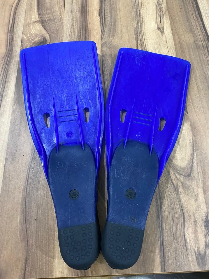 Mavi Erkek Su Ayakkabısı Velcro Kayışlı - Görsel 2