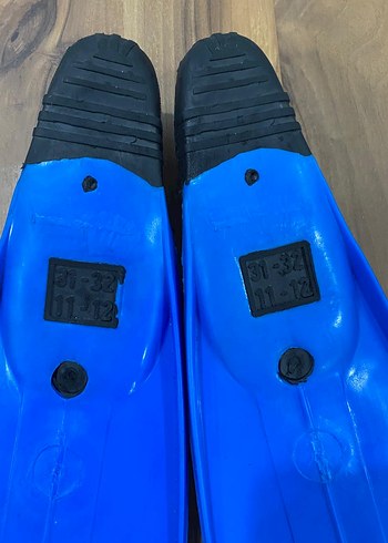 Erkek Mavi Kauçuk Su Ayakkabısı Velcro - Görsel 3