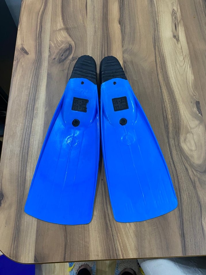 Erkek Mavi Kauçuk Su Ayakkabısı Velcro - Görsel 2