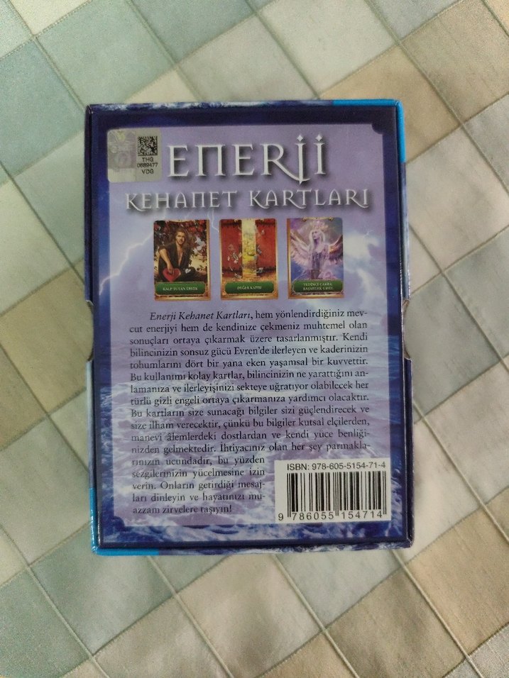 Enerji Kehanet Kartları - 53 Kart ve Rehber Kitap - Görsel 2