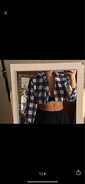Urban Outfitters Crop Gömlek