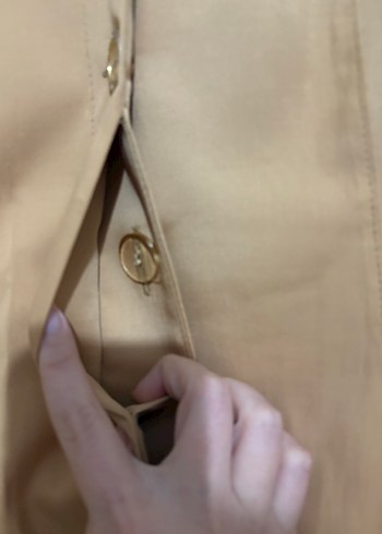 Uzun Kadın Trençkot - Görsel 4