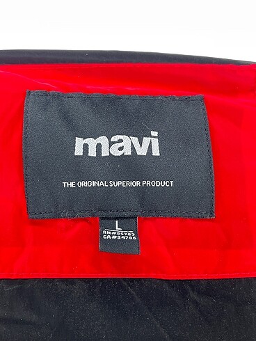 l Beden kırmızı Renk Mavi Jeans Mont %70 İndirimli.