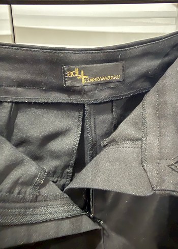 Siyah Kemerli Yüksek Bel Mini Şort - Görsel 4