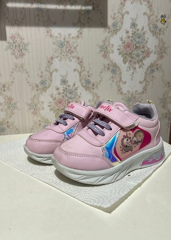 Pembe Kız Çocuk Spor Ayakkabı - Görsel 2