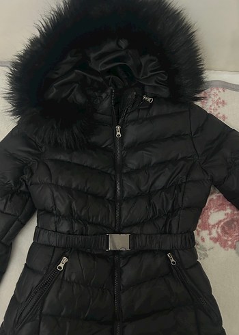 Kadın Uzun Şişme Mont - Görsel 2