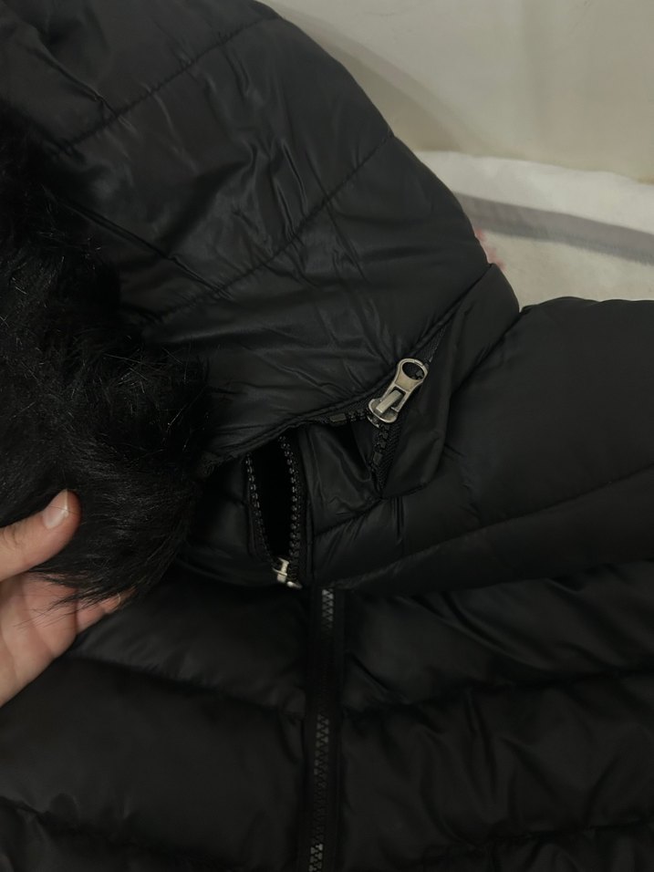 Kadın Uzun Şişme Mont - Görsel 3