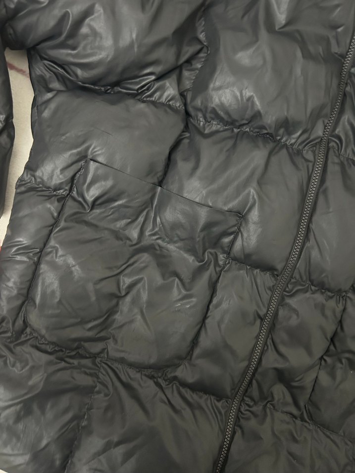 Kadın Siyah Şişme Mont - Görsel 3