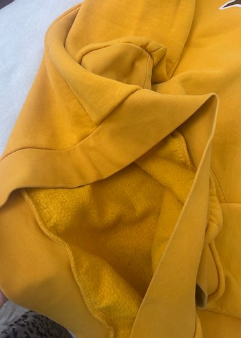 Sweatshirt Sarı Kapüşonlu - Görsel 3