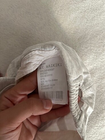 6-12 Ay, 18 cm Beden Bebek şapka