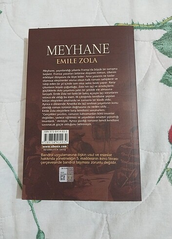  Emile Zola - Meyhane