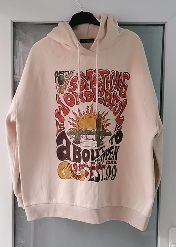 Bohem Tarzı Baskılı Kadın Sweatshirt - Görsel 2