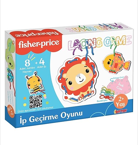 Fisher Price İp Geçirme Oyunu Lacing Game