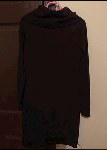 Uzun Kollu Siyah Gotik Kadın Tunik - Görsel 4