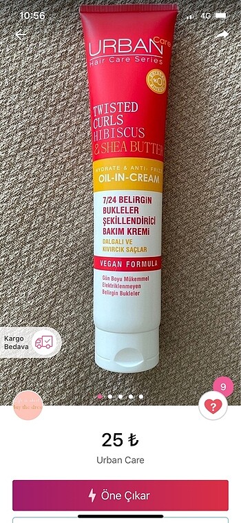 Urban Care Urban Care Twisted Curls Bukle Saç Şekillendirici ve Saç Kremi