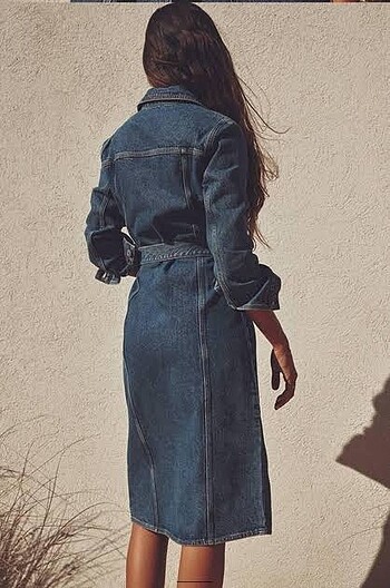 Zara Zara denim elbise