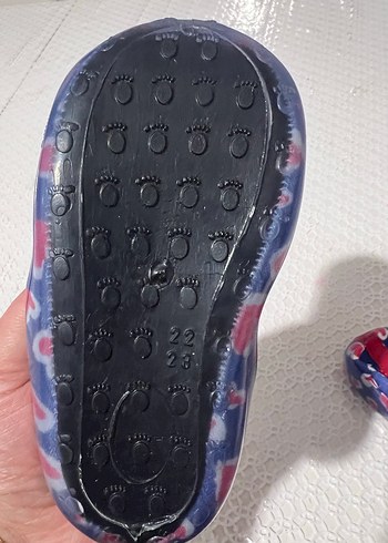 Kız Çocuk Kalp Desenli Kaydırmaz Terlik - Görsel 2