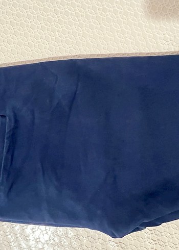 Mavi Kadın Kumaş Pantolon Velcro Detaylı - Görsel 2