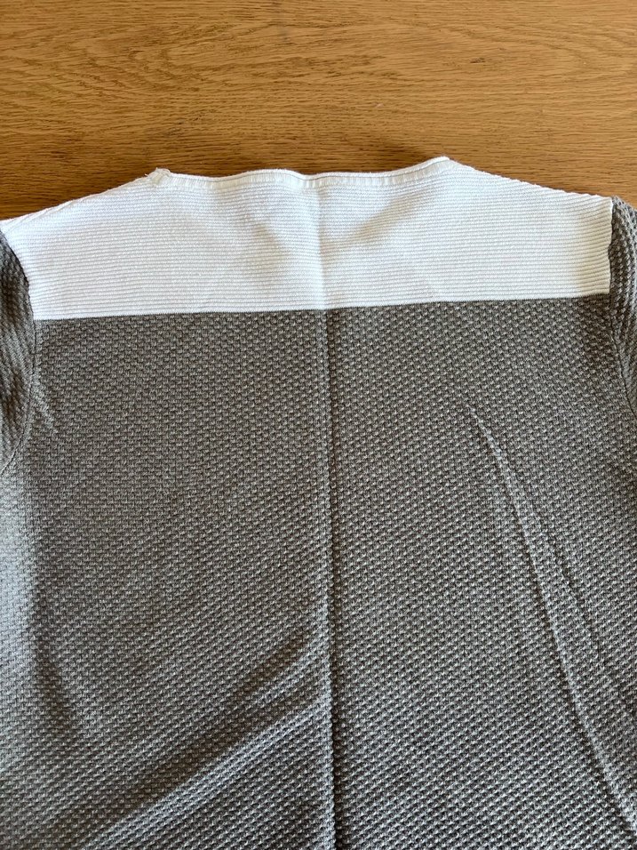 Gri Erkek Örgü Pamuklu Sweatshirt - Görsel 4