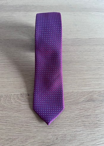 Mor Noktalı Erkek Kravat - Görsel 2
