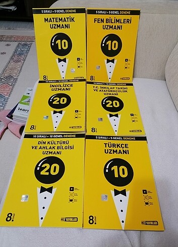 Beden Renk 6 li deneme serisi