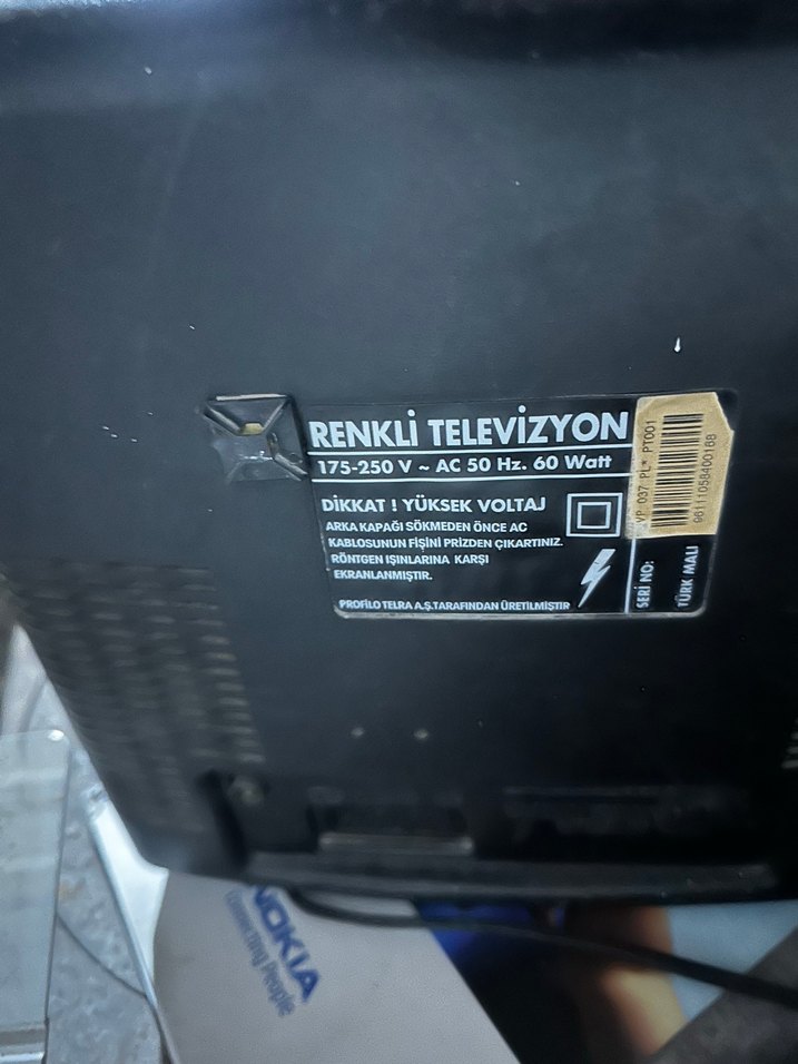 Renkli tüplü televizyon - Görsel 2