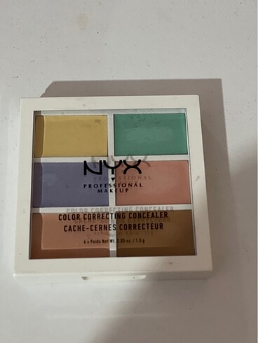  Beden Renk NYX kapatıcı paleti