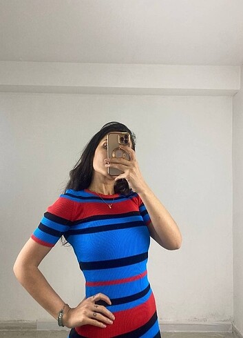 Triko elbise - Görsel 6