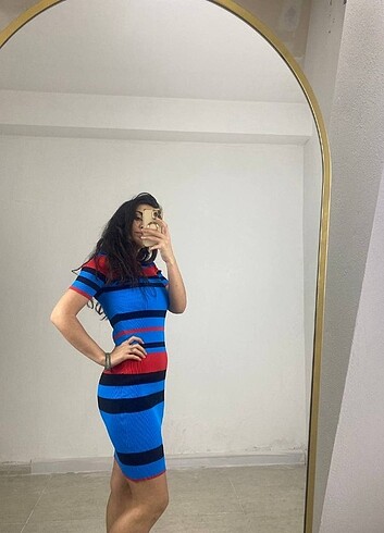 Triko elbise - Görsel 7