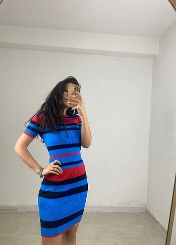 Triko elbise - Görsel 10