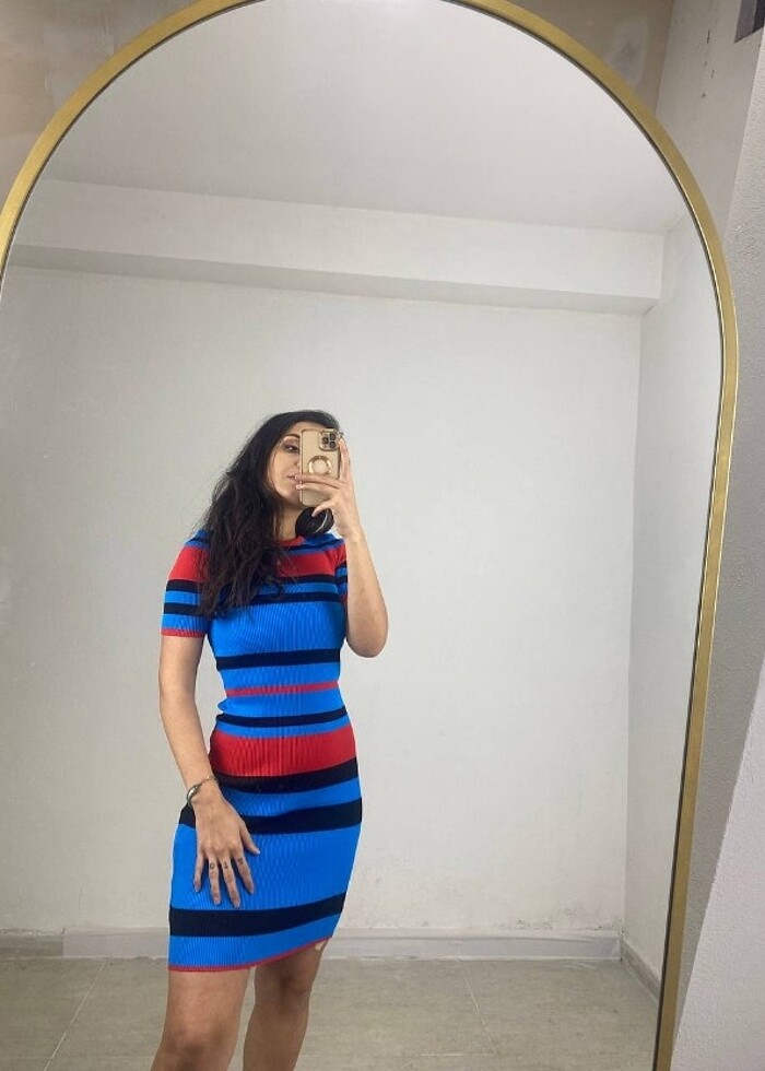 Triko elbise - Görsel 5