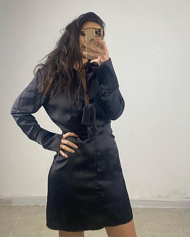 36 Beden Zara model elbise
