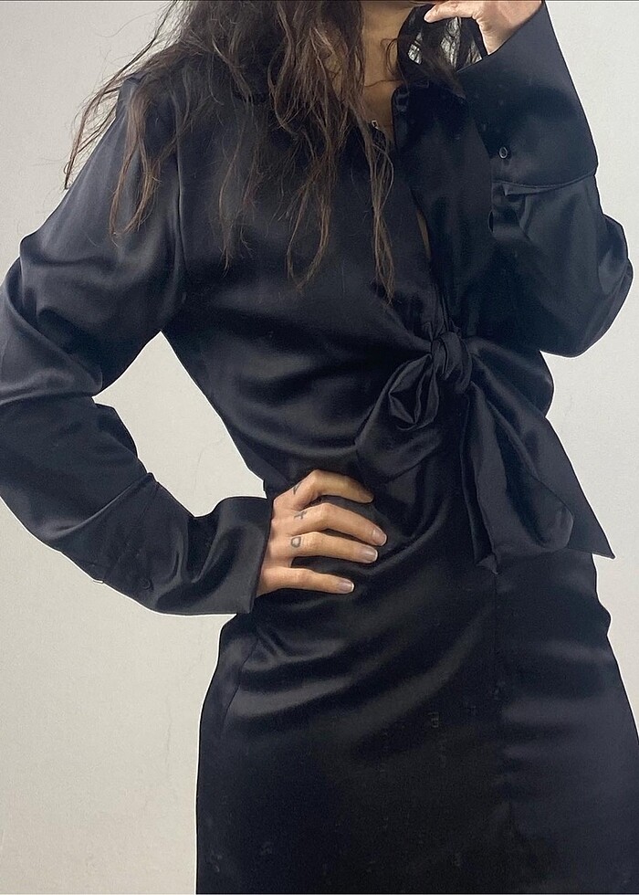 Zara model elbise - Görsel 4