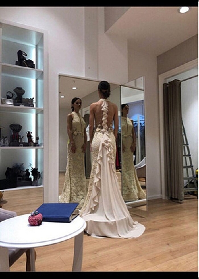 Sade gelinlik - Görsel 2