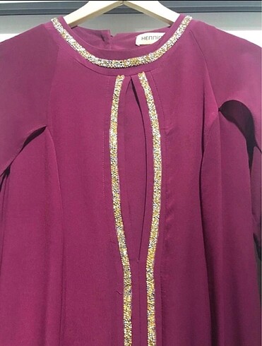 Pelerinli elbise - Görsel 5