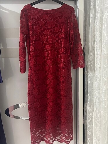 Dantel elbise - Görsel 3