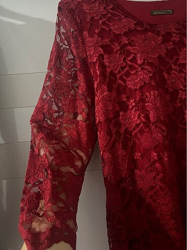 Dantel elbise - Görsel 5