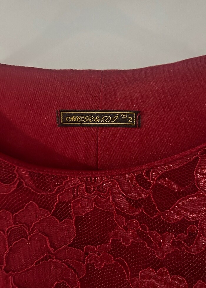 Dantel elbise - Görsel 2